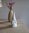Scandinavische Kabouter Vrouw in PLA Matte Latte Brown