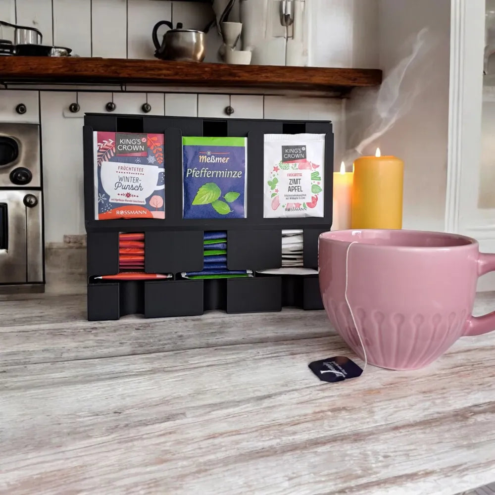 Moderne Thee Organizer & Dispenser