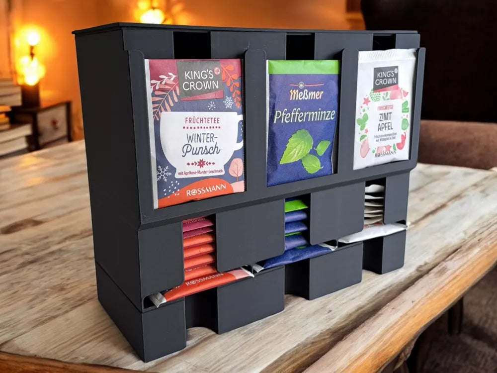 Moderne Thee Organizer & Dispenser